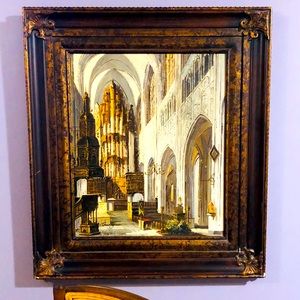 Artist signed Oil Paining.